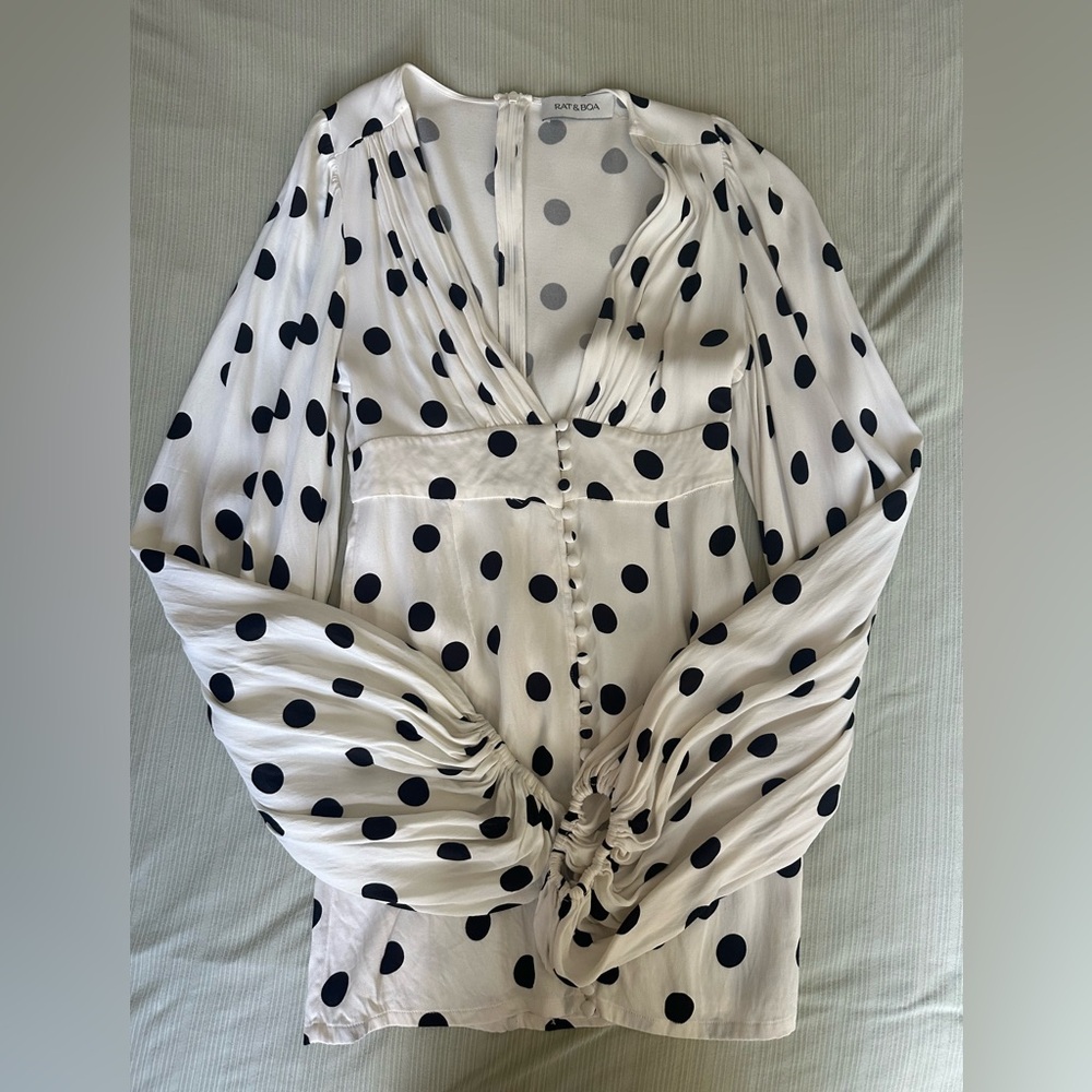 rat & boa perla dress